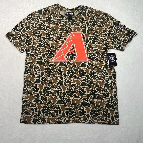 New Era MLB Arizona Diamondbacks Camo Baseball T-Shirt- Men Large-NWT‎ - Picture 1 of 5